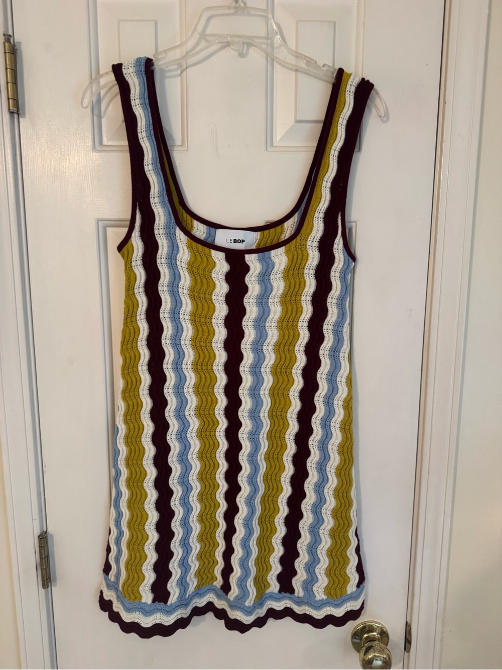 Le Bop (Shopbop Brand) Nadia Wavy Stripe Mini Dress